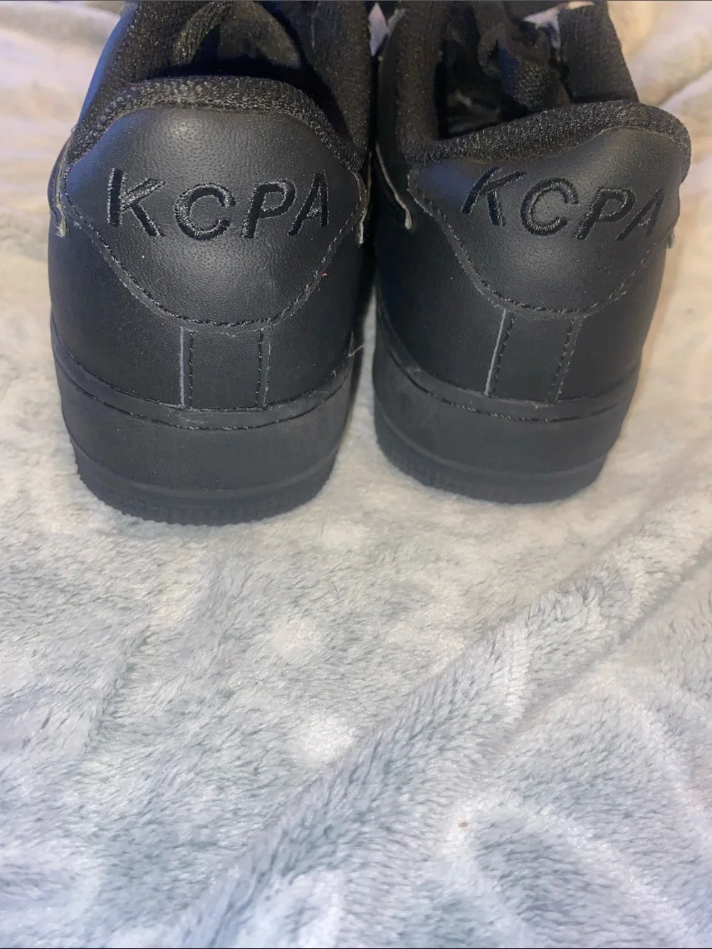 Kenneth Cole Black Kids' Lace-Up Sneakers